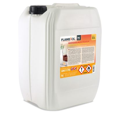 Höfer Chemie 20 L Bioéthanol À 96,6% Dénaturé - Qualité Certifiée - Sans Odeur