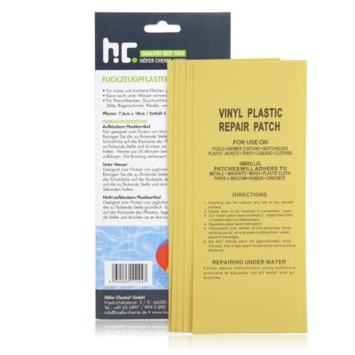 Höfer Chemie Patsch De Réparation Auto-adhésifs Pour Piscines, Balles Et Bien Plus Encore