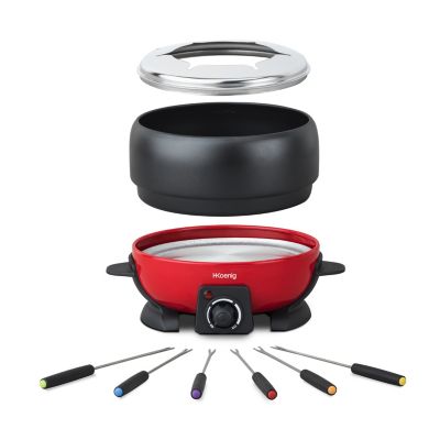 H.Koenig ALP1800 - Appareil à fondue 2L