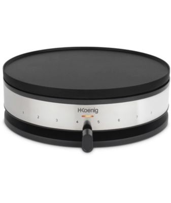 H Koenig Crepiere KREP56 Plaque reversible 33 cm 10 cm Inox