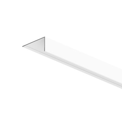 Habillage en L pour fenêtre aluminium blanc 6 x 3 cm