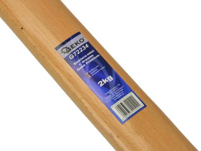 Hache De Fendage 2 Kg Geko Premium Avec Manche Bois Durable Lame Trempée