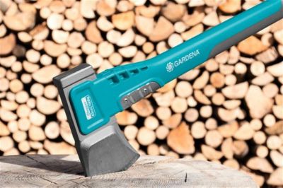 Hache de fendage Merlin 600 mm 1,6 kg - tête 1,2 kg, manche renforcé fibre de verre