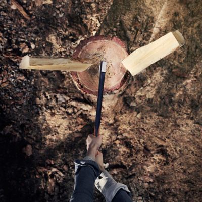 Hâche M X17 1,7kg Fiskars L. 652 mm orange et noir