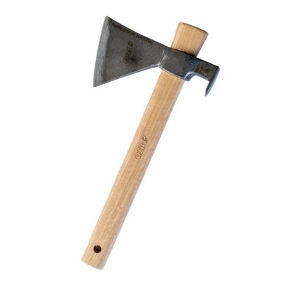 Hache - TOPEX - 1000 g - Manche en bois - Acier à outils - Résistante aux chocs - Jardin