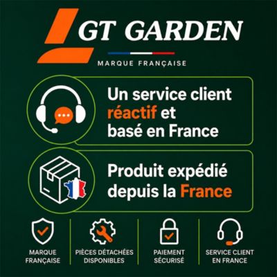 Hachette avec manche en fibre de verre - 800 grammes - GT GARDEN