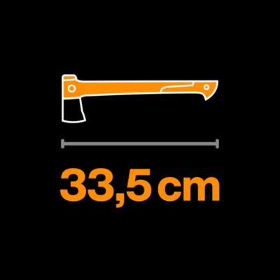 Hachette de randonnée X13 Fiskars L.33,5 x l.14 cm