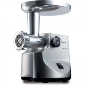 Hachoir Electrique  a viande - KENWOOD MG510 - Puissance 450W - Corps et vis en métal - 3 grilles en acier