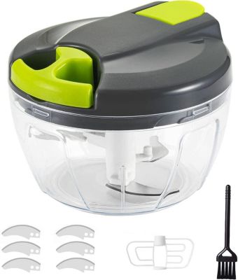 Hachoir Manuel a Ficelle de 520ML noir vert