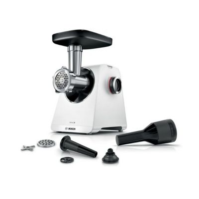 Hachoir à viande 500w blanc Bosch MFWS607W série 6