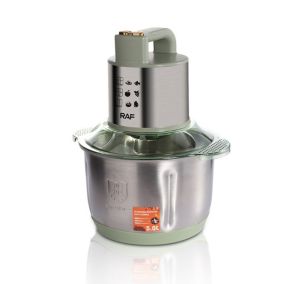 Hachoir à viande électrique en acier inoxydable hachoir à légumes appareil de cuisson domestique 6 L R7733