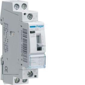 Hager   ETC225   Contacteur Jour Nuit 25A, 2F, 230V