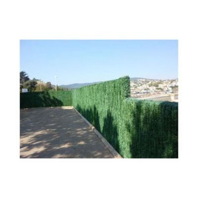 Haie artificielle 110 brins vert pin en rouleau 2 x 3 m