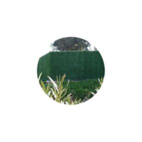 Haie artificielle 126 brins vert thuyas en rouleau Supra 1.5x3 m