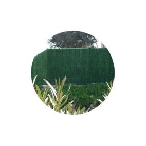 Haie artificielle 126 brins vert thuyas en rouleau Supra (Lot de 10) 1.5 x 3 m