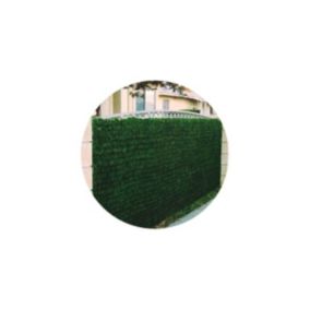 Haie artificielle 140 brins vert thuya en rouleau 1.2x3 m