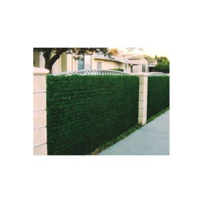 Haie artificielle 140 brins vert thuya en rouleau 1.5 x 3 m