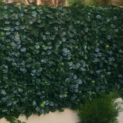 Haie artificielle feuillage Duo, Long 33 m, Hauteur 1.50 m