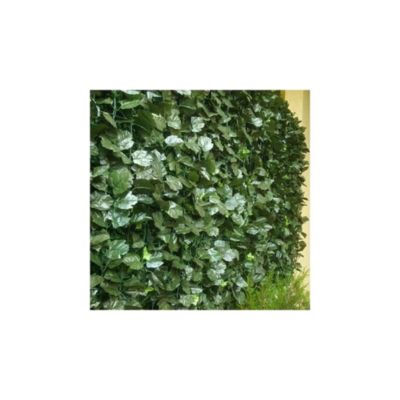 Haie artificielle feuillage en rouleau Duo 1.5x3 m
