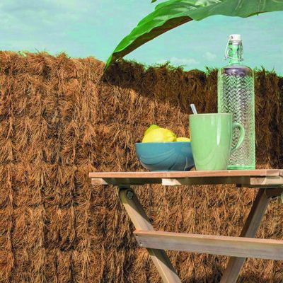 Haie naturelle COCONATUR 1,5 x 3 m Naturel Nortene