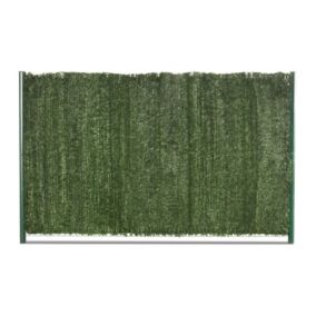 Haie synthétique occultante 129 brins premium - H1,8m x L 3m - Clôtures décoratives - Ornements de jardin
