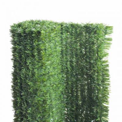 Haie végétale artificielle 126 brins  - Long 21 m, Hauteur 1 m