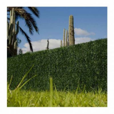Haie végétale artificielle 126 brins  - Long 60 m, Hauteur 1 m