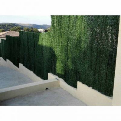Haie végétale artificielle 90 brins - Long 36 m, Hauteur 2 m