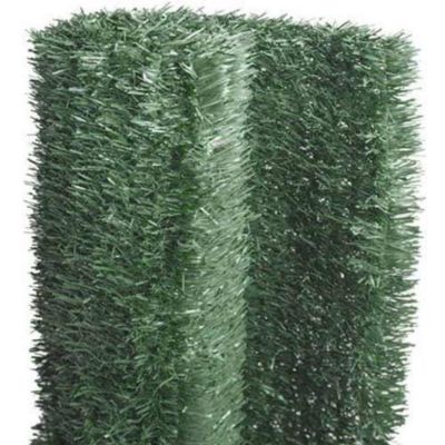 Haie végétale artificielle 90 brins - Long 9 m, Hauteur 1 m