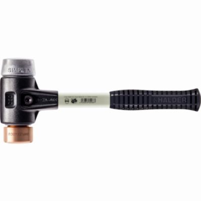 Halder SIMPLEX 3749.040 Marteau de protection cuivre/métal mou, manche ergonomique 325 mm 1195 g