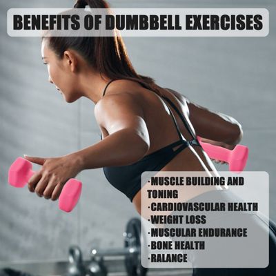 KESSER Lot de 3 paires d'haltères, courtes, de 1 à 5 kg, 12 kg ou 18 kg, avec rangement de support, pour la salle de gym, la musculation - En néoprène antidérapant