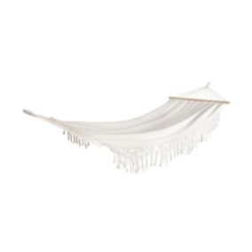 Hamac en coton et franges 280 x 100