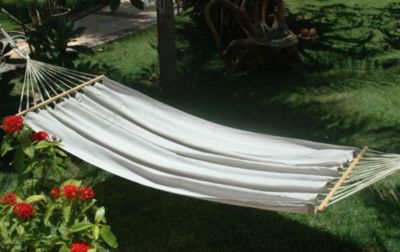 Hamac suspendu Graphik taupe 340 x 140 cm Jobek