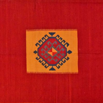 Handmade Kelim Gashgai 398 x 326 cm - 100% Virgin Wool