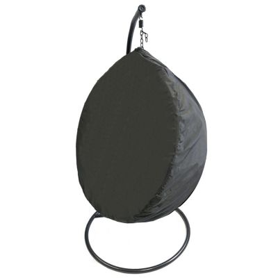 Hanging Egg Chair / Garden Swing Cover Ferocity 130 x 115 cm Black 1 pc.