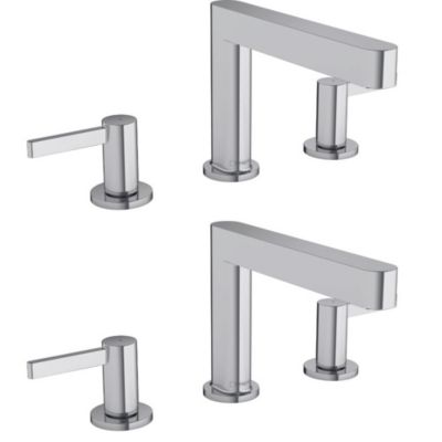 HANSGROHE Mélangeur de lavabo 3 trous 110, bonde Push-Open chromé Finoris