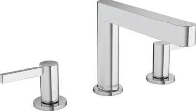 HANSGROHE Mélangeur de lavabo 3 trous 110, bonde Push-Open Finoris chromé