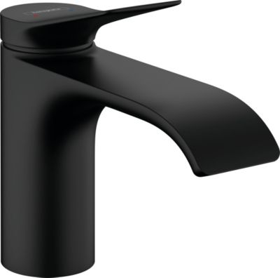 HANSGROHE Mitigeur de lavabo 80 avec tirette et vidage noir mat