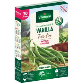 Haricot Vanilla très fins 20 mètres Vilmorin