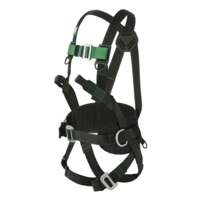 Harnais antichutes avec ceinture de maintien Coverguard POLARIS Noir / Vert Unique