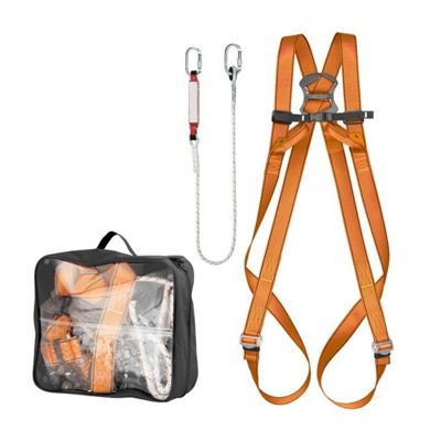 Harnais De Sécurité Neotools 97-101 - Absorbeur De Choc + Ligne De Vie 2m + Sac De Transport
