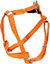 Harnais réglable Mc Leather 15mm orange