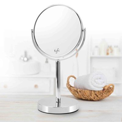 Harper - Miroir double face x1 et x10 - 15 cm - Base antiderapante ...