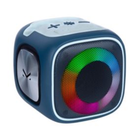 Haut-Parleur sans Fil Fire  3, Bleu, Plastique, 9x9x8,6 cm, Majestic