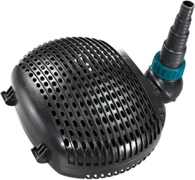 Hauteur de Refoulement 5m, 68Watt, Noir Convient pour l'eau Douce et l'eau Salée