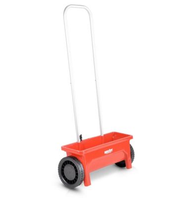 Hecht 212 Épandeur de haute qualité 12 l Largeur 46 cm réglable sur 10 niveaux 2 roues motrices