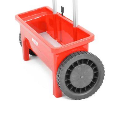 Hecht 212 Épandeur de haute qualité 12 l Largeur 46 cm réglable sur 10 niveaux 2 roues motrices