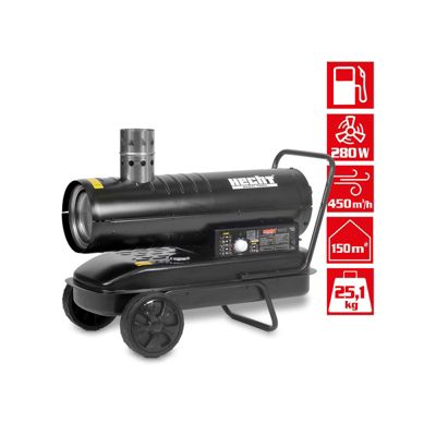Hecht 3040 Diesel canon à chaleur Chauffage à l'huile 50Hz 38L Consommation 1,8L/h