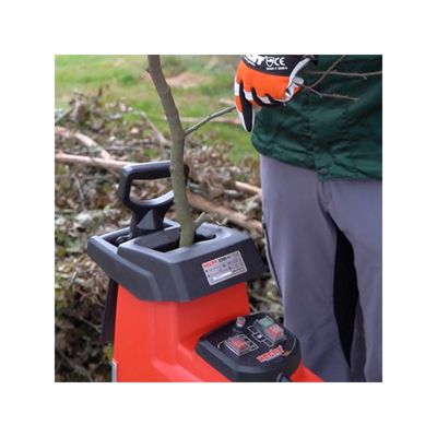 Hecht 6285 XL Broyeur de vegetaux electrique 2800 W Bac collecteur 60 L