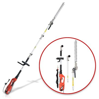 Hecht 695 Taille haies telescopique electrique 900W pour arbustes et buissons